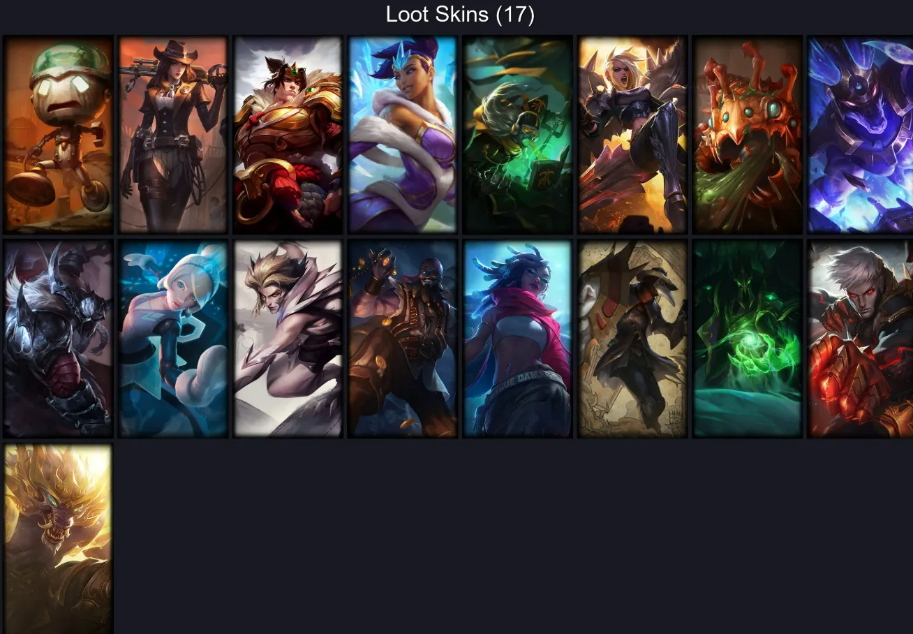 🎇【EUW】⸱ 🧇 98 Skin⸱ 🪁 97 Champ⸱ 🥁 Unranked⸱ 🏉 210 RP⸱ 🍋 Honor 3⸱ 😼 2025 Ready⸱ 🐲 Email Access⸱ 🌽 Level 73⸱ 🍜 36457 BE